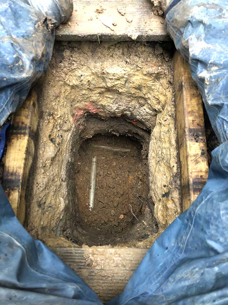Partial Replacement over a build over lead shared supply pipe in West London